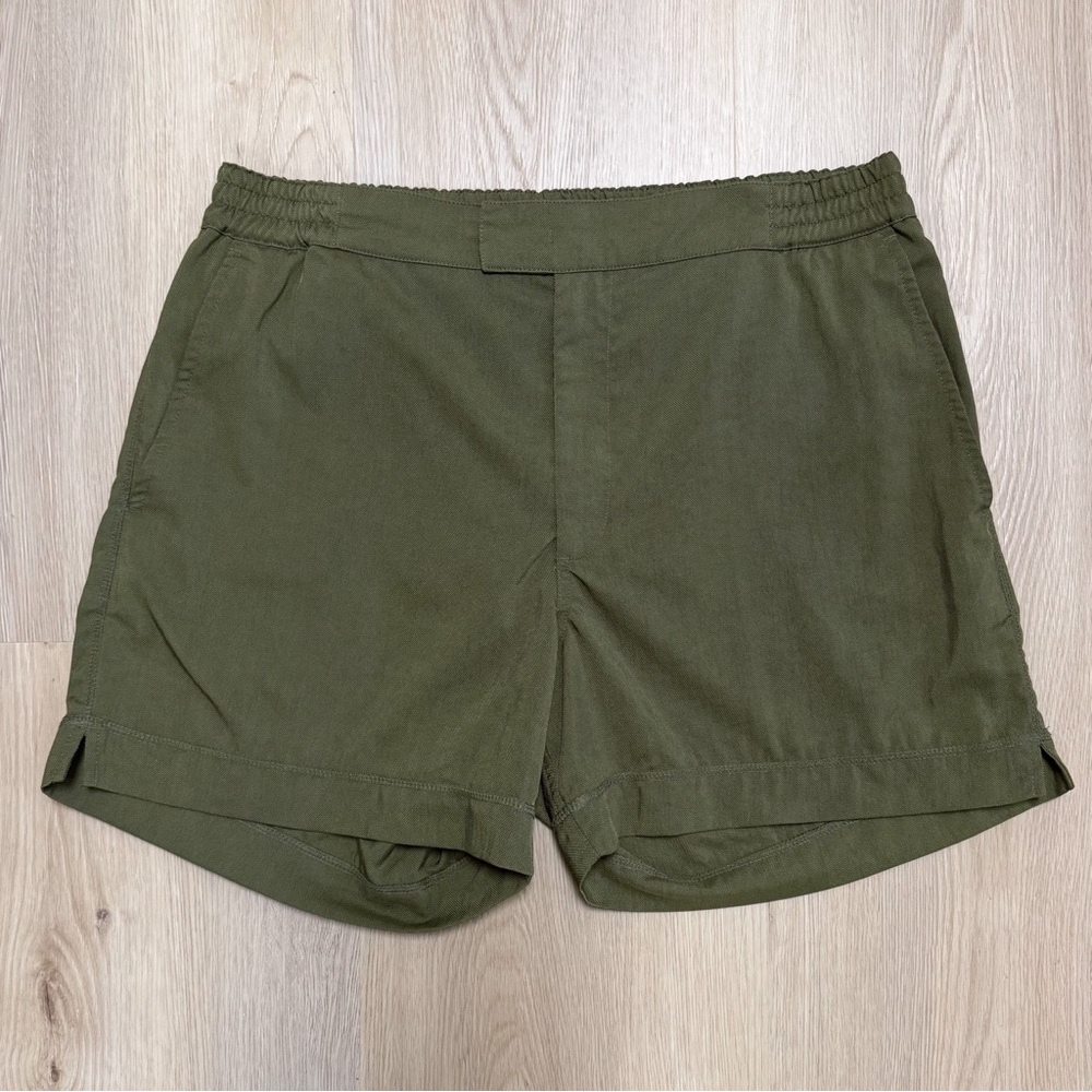 CDLP Olive Green The Deck Tailored Fit Mesh Seat Lined Shorts 50 Medium